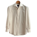 Luxury tailored Albini shirt with breathable seersucker fabric