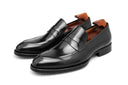 Smart casual leather loafers