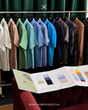 best shirt fabrics for bespoke shirts at WH Bespoke