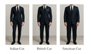 Breaking Down Suit Styles: Italian vs. British vs. American Cuts