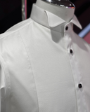 black tie bespoke tuxedo shirt