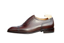 Cap Toe Oxford Quarter Brogue Shoes