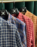 Albini Long Sleeve Shirt: Checked Collection