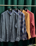Albini Long Sleeve Shirt: Checked Collection