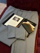 Light grey bespoke trousers - Bower Roebuck - KL | WH Bespoke