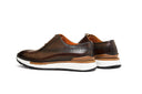 Italian Leather Brogue Sneakers (MTO)