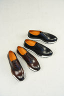 Italian Leather Sneaker - Clean cut Derby Sport (MTO)