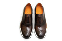 Italian Leather Brogue Sneakers (MTO)