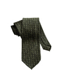 forest green 100% silk tie