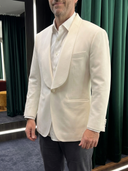 White Bespoke Tuxedo Jacket KL Malaysia
