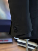 Handmade black bespoke suit in Kuala Lumpur