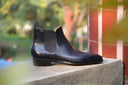 bespoke leather boots business wear