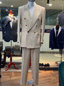 linen wool mens suit