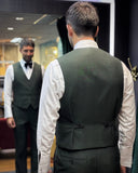 full canvas bespoke suit construction