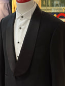 luxury tuxedo shirt front detail