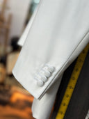 White Bespoke Tuxedo Jacket
