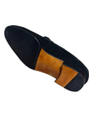 Italian suede penny loafer men