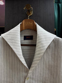 Zoom details of one-piece collar shirt in Malaysia, breathable and stylish.