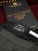 bespoke suit vest and trousers detail