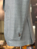 Back view of a handmade bespoke jacket tailored in Kuala Lumpur