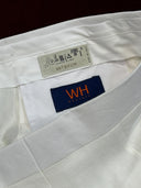 Breathable linen trousers | pleated trousers for men