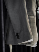 Handmade full canvas jacket crafted from ZEGNA 15milmil15 fabric