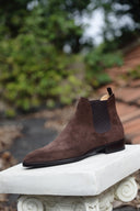 bespoke leather boot patina