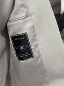 Mother-of-pearl buttons on bespoke Gurkha trousers