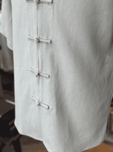 Solbiati pure linen three-piece bespoke ensemble