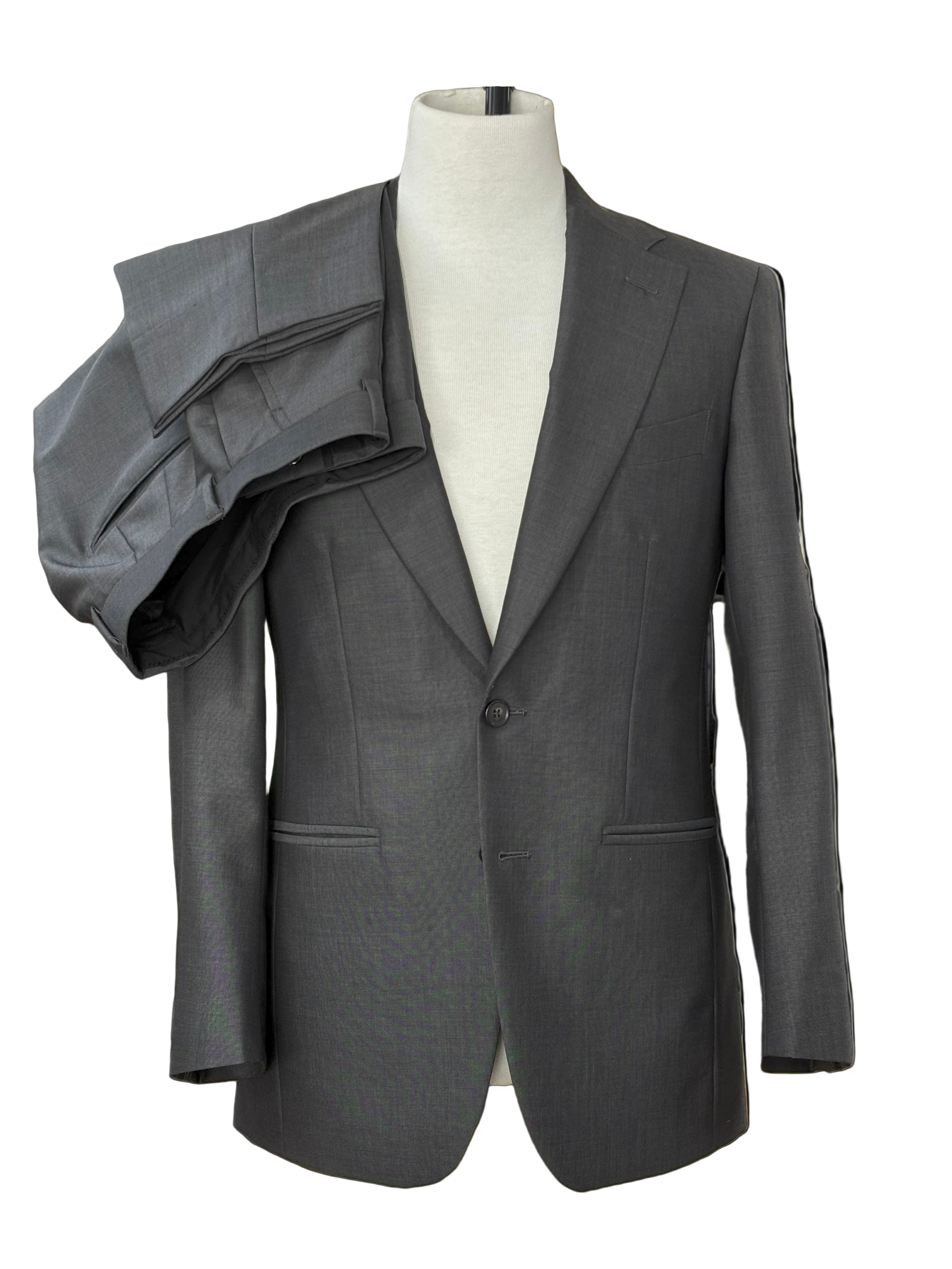 Standeven Bespoke 2 Pieces Suit | 2-Piece Half Canvas Super 100’s Wool ...