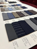 Fabric swatches arranged in a grid.