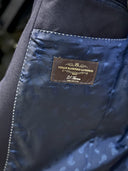Bemberg lining with fabric details