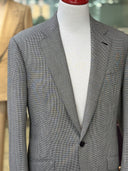 Notch Lapel Houndstooth Jacket KL | WH Bespoke